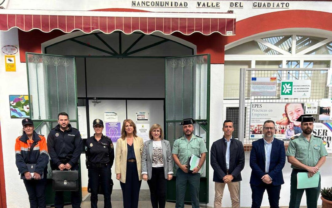 Declaraciones de Ana López, Subdelegada del Gobierno Central en Córdoba, durante su visita a Peñarroya-Pueblonuevo