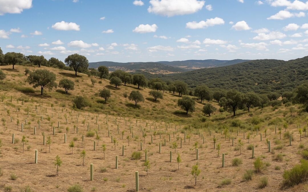 La Junta invierte más de 787.000 euros para mejorar la biodiversidad forestal en Villanueva del Rey, Espiel y Villaviciosa
