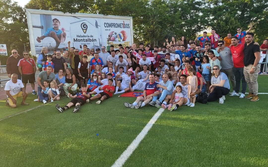 El Peñarroya de fútbol está a tan solo un paso del ascenso tras empatar a domicilio ante el Montalbán, conservando la buena renta de dos goles obtenida en Casas Blancas