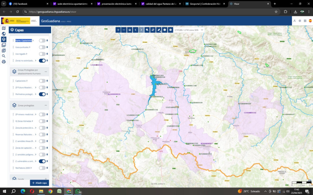 AeT destapa un mapa oficial que señala áreas de riesgo de contaminación por nitratos en La Colada