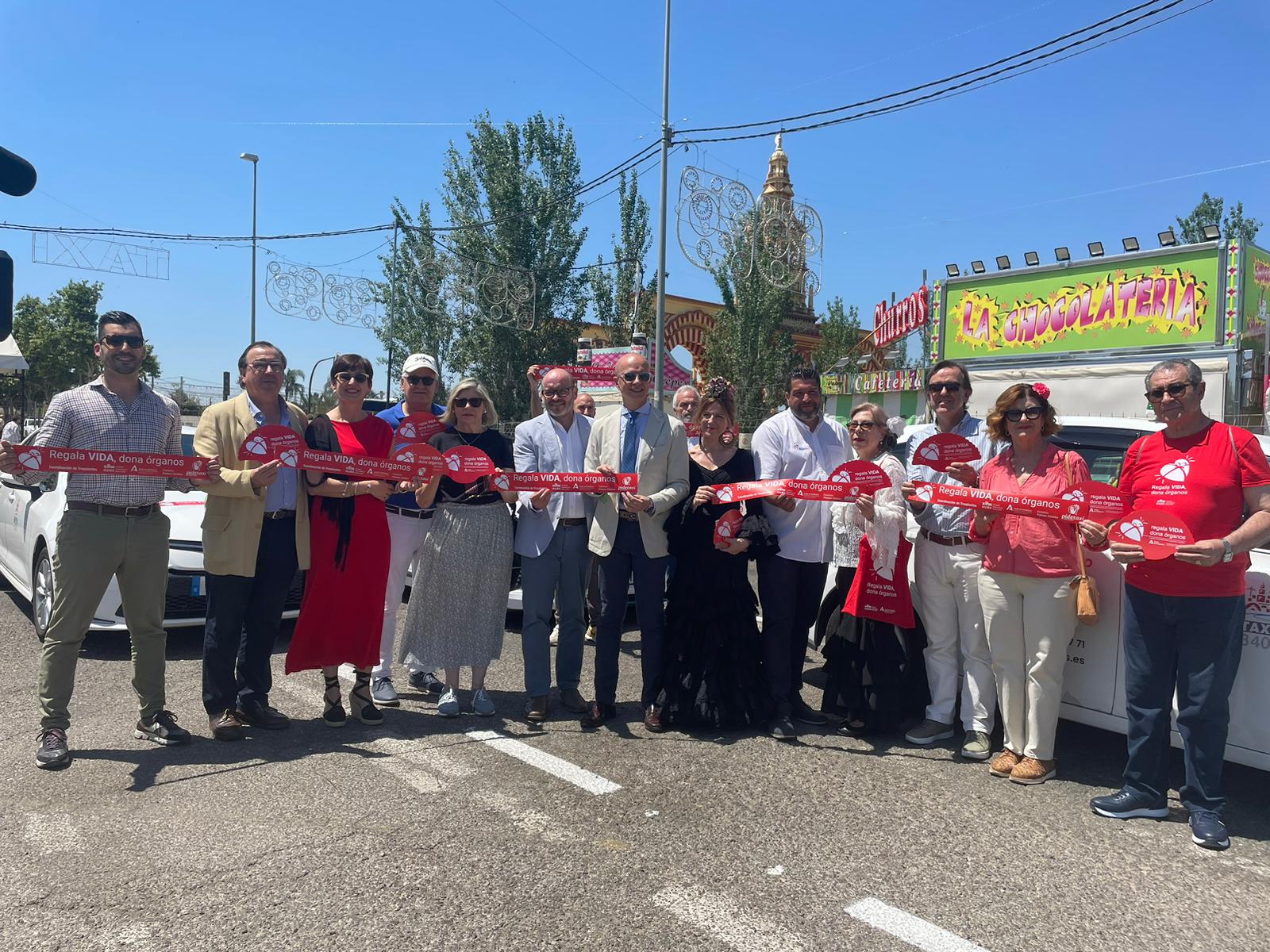 taxistas feria donación de órganos 2025