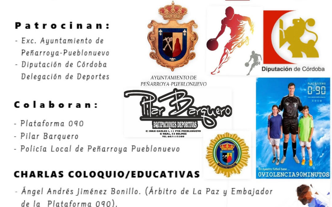 Peñarroya-Pueblonuevo promueve la educación y la salud en el deporte base con el evento “2º Good Habitz”
