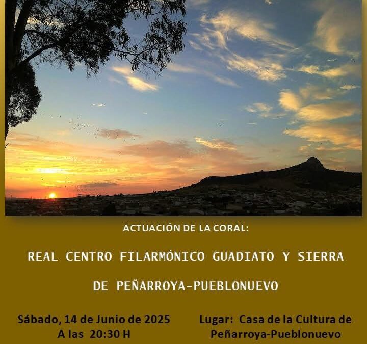 Peñarroya-Pueblonuevo se llena de música con el Concierto de Primavera 2025