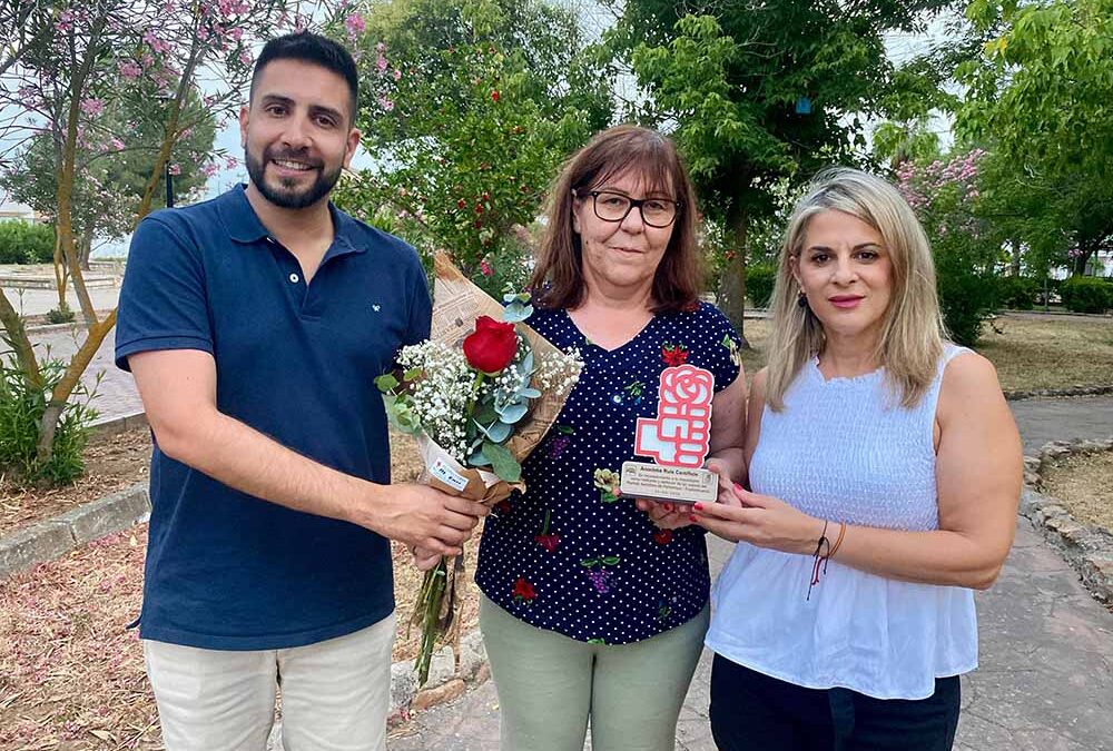 El PSOE de Peñarroya-Pueblonuevo rinde homenaje a Ana Ruiz, una de las militantes históricas de la agrupación