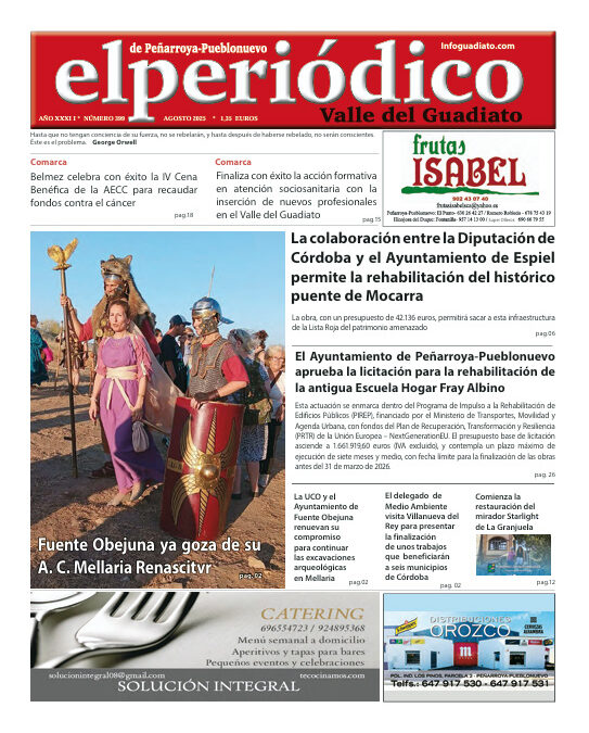 Adelanto exclusivo | Agosto