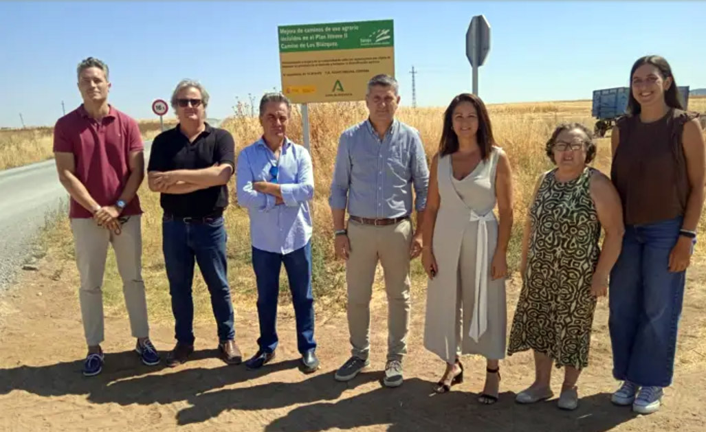 La mejora del camino rural Los Blázquez refuerza la conectividad y productividad agrícola en Fuente Obejuna