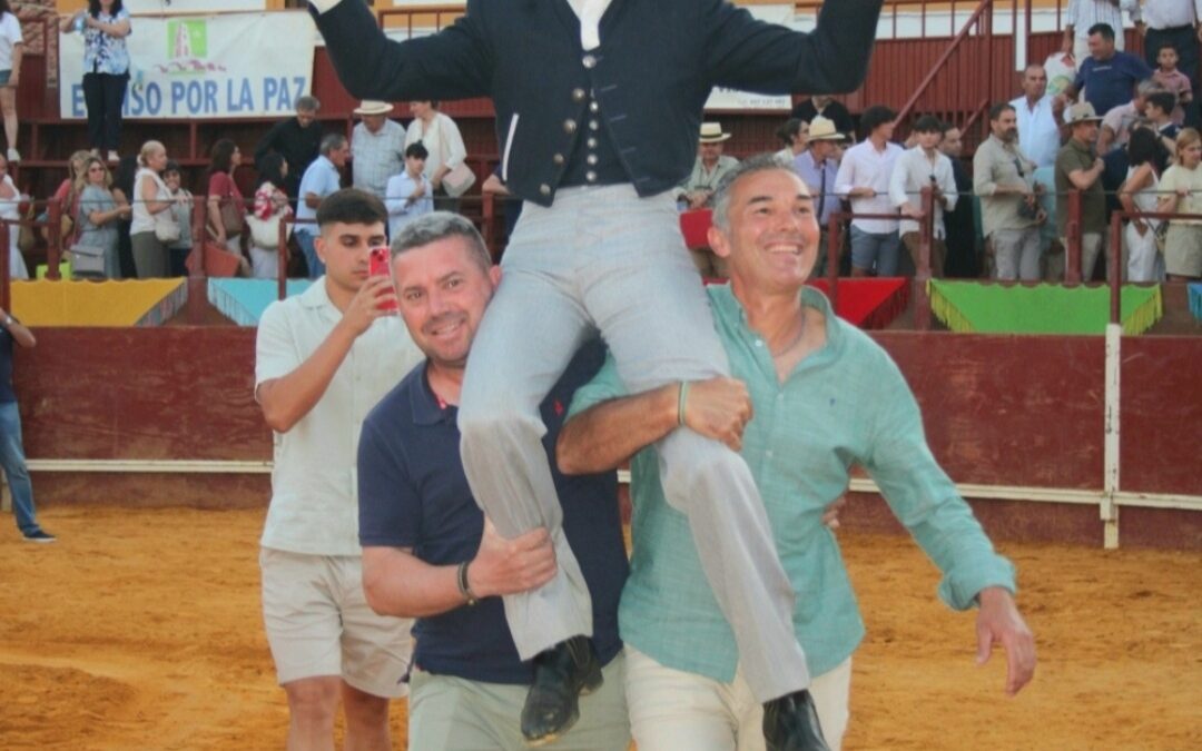 Pedro Herrera, triunfador de la novillada en El Viso de los Pedroches