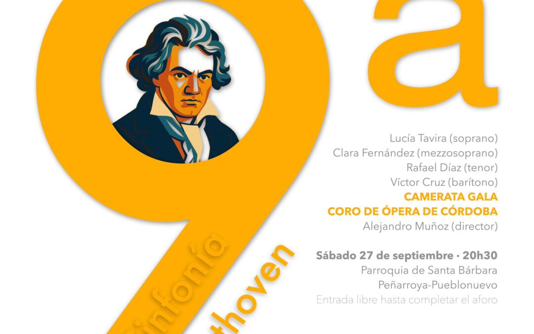 La Oda a la Alegría resonará en Peñarroya-Pueblonuevo con la Novena de Beethoven