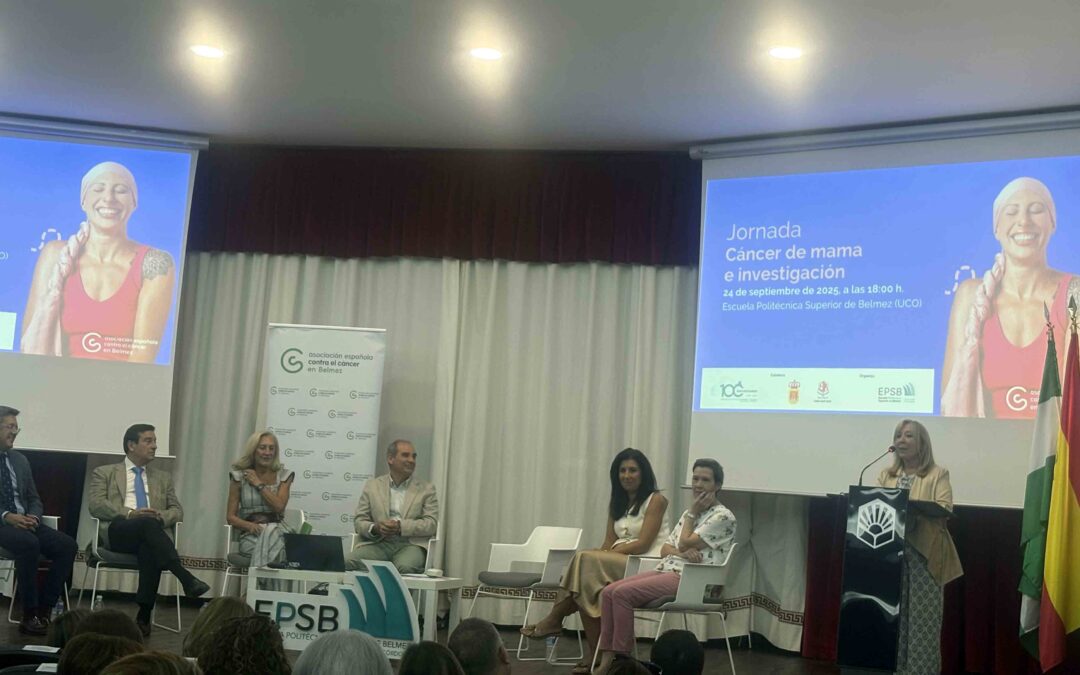 Jornada “Cáncer de mama e investigación” en la Escuela Politécnica Superior de Belmez