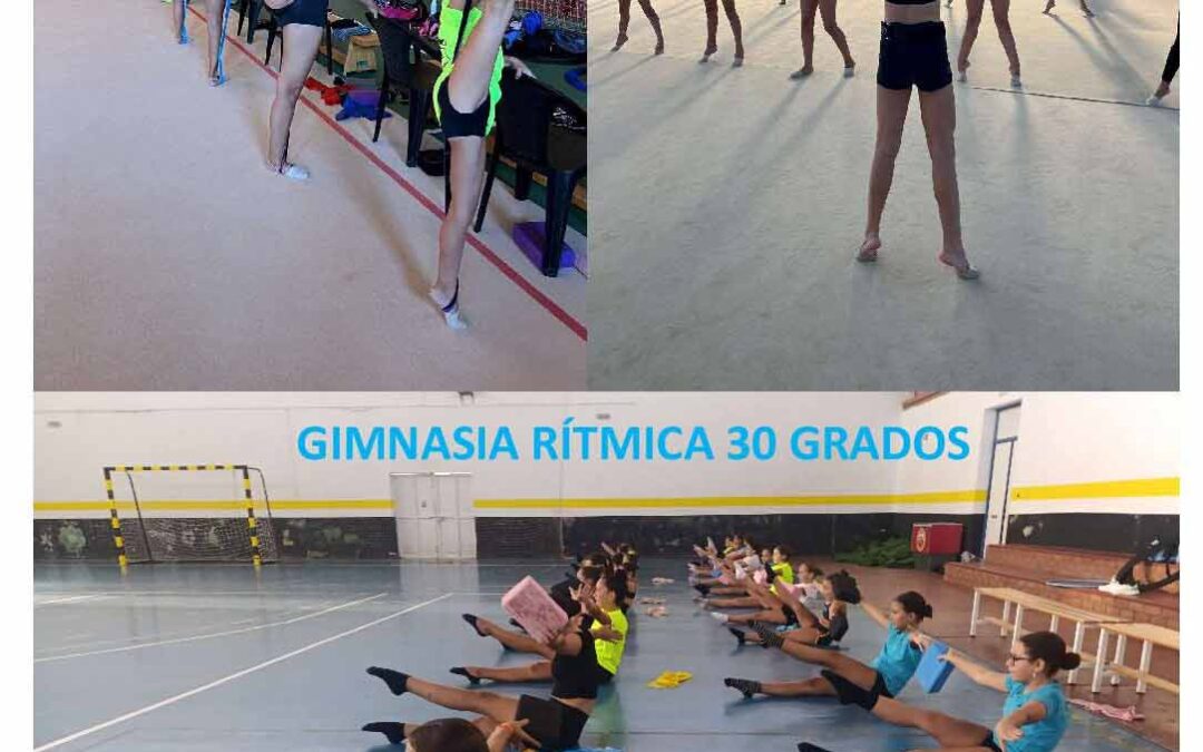GIMNASIA RÍTMICA 30 GRADOS ARRANCA SU TEMPORADA DEPORTIVA