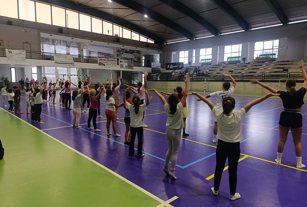 El Club Deportivo 30 Grados celebra la primera Jornada de Promoción de la Gimnasia Rítmica en la provincia