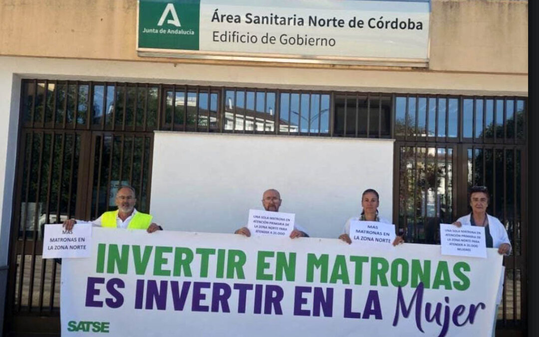 SATSE denuncia la grave falta de matronas en el Área Sanitaria Norte de Córdoba