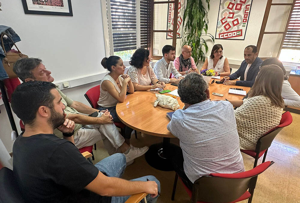 CCOO e IU refuerzan su alianza en Córdoba para frenar las privatizaciones y defender el empleo público