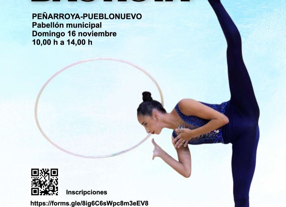 La élite de la gimnasia rítmica llega a Peñarroya-Pueblonuevo con Alba Bautista