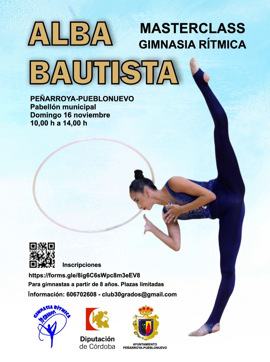 Cartel Alba Bautista