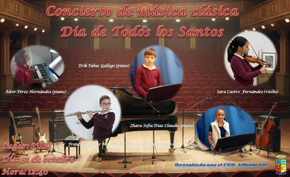 El CEIP Alfredo Gil celebrará el Día de Todos los Santos con música y tradiciones el 31 de octubre