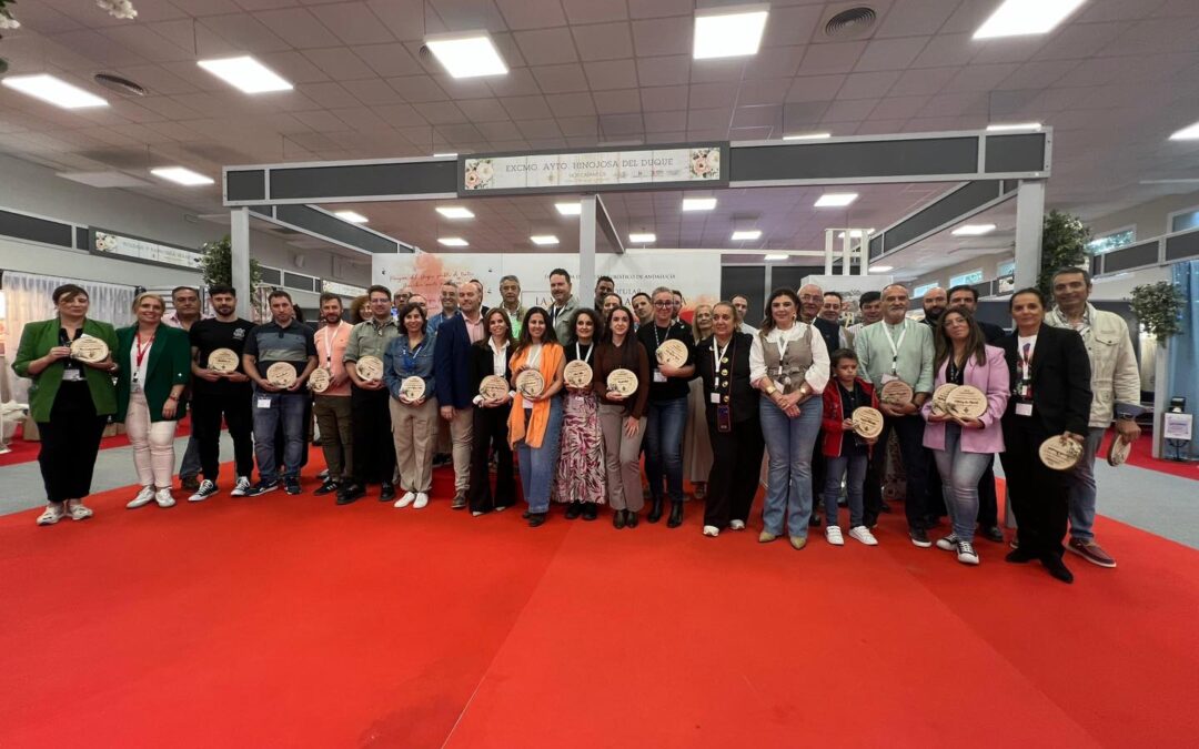 Cuatro empresas de Peñarroya participan en la III Feria de la Boda de Los Pedroches en Hinojosa del Duque