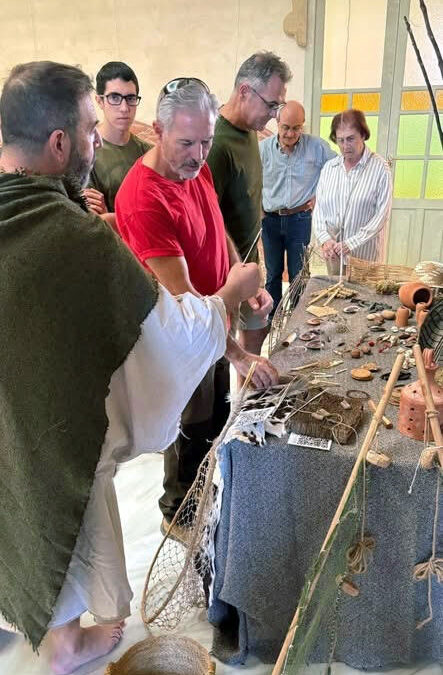 La pesca en la antigua Roma cautiva en el Palacete Modernista de Fuente Obejuna