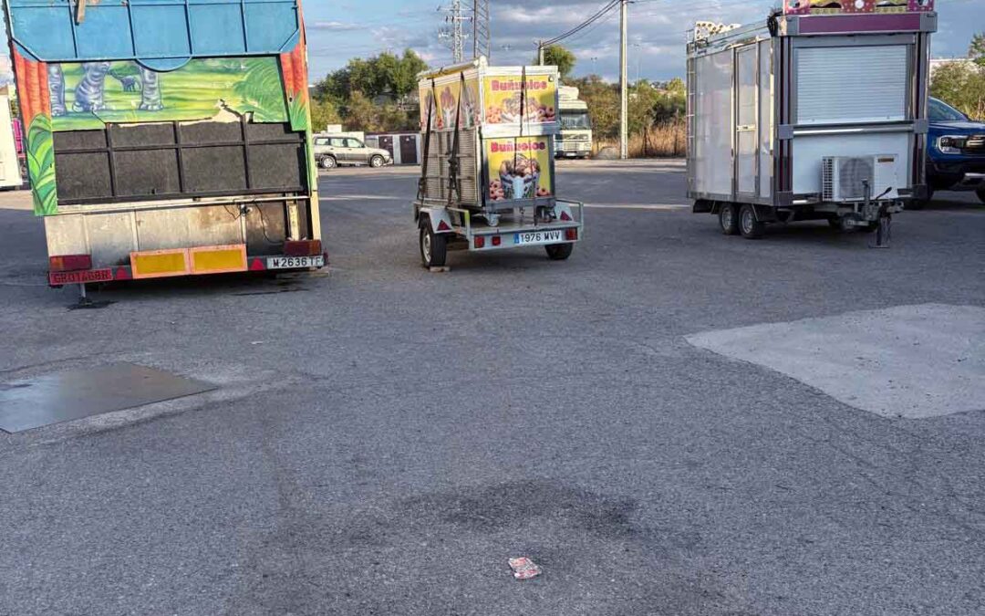 Desilusión de los feriantes con la concejala a las puertas de la feria de Peñarroya