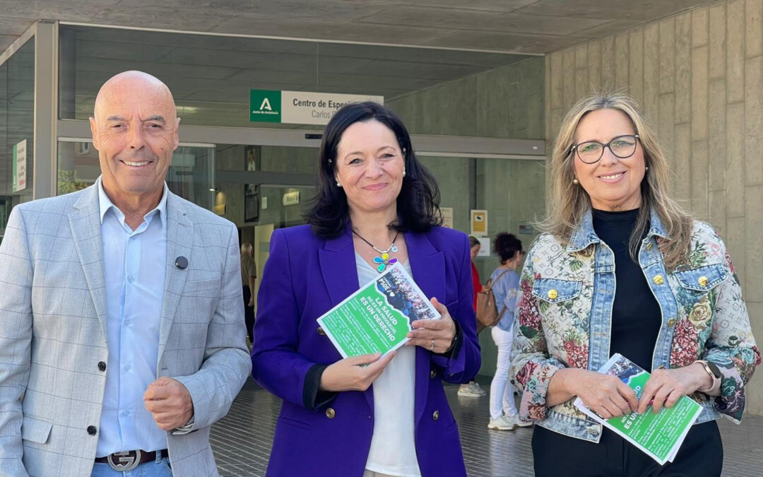 CRESPÍN LLAMA A “RECUPERAR ANDALUCÍA” EN LAS PRÓXIMAS ELECCIONES CON UN VOTO DE CONFIANZA QUE PONGA PUNTO Y FINAL AL DESGUACE DE LA SANIDAD PÚBLICA DEL PP