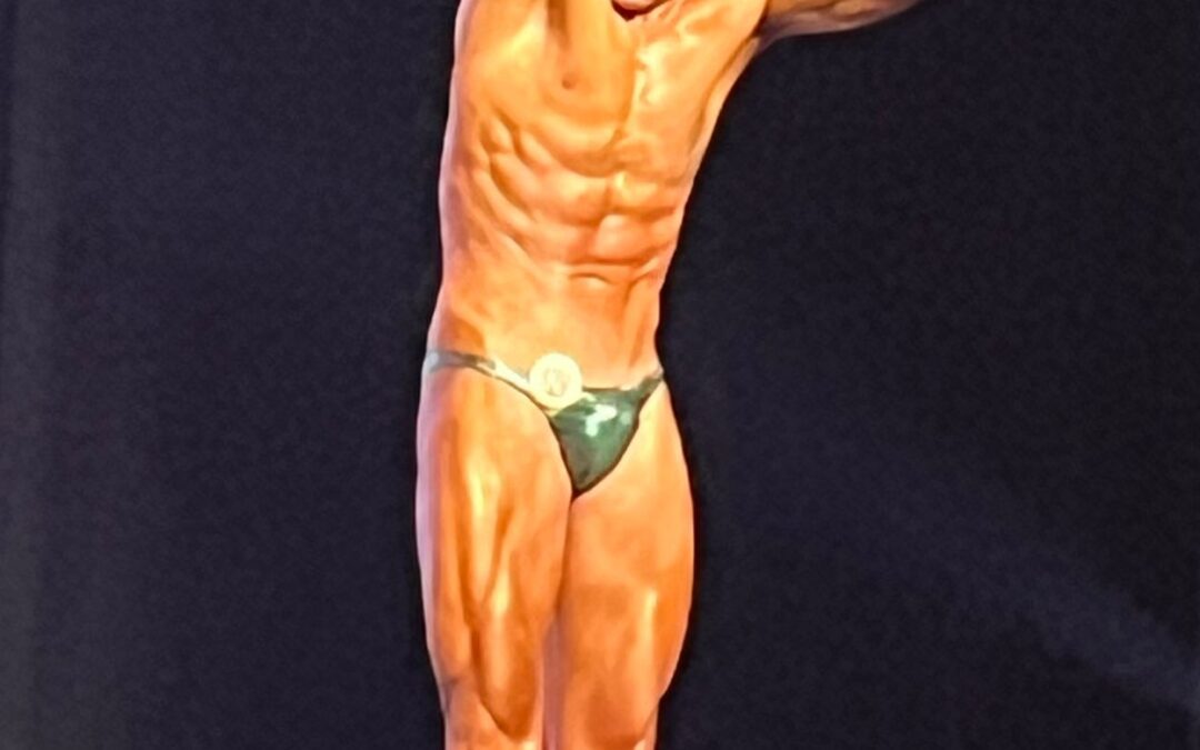 El Peñarriblense Antonio Jesús Romero Cabrera, finalista en el campeonato de España de Culturismo Natural
