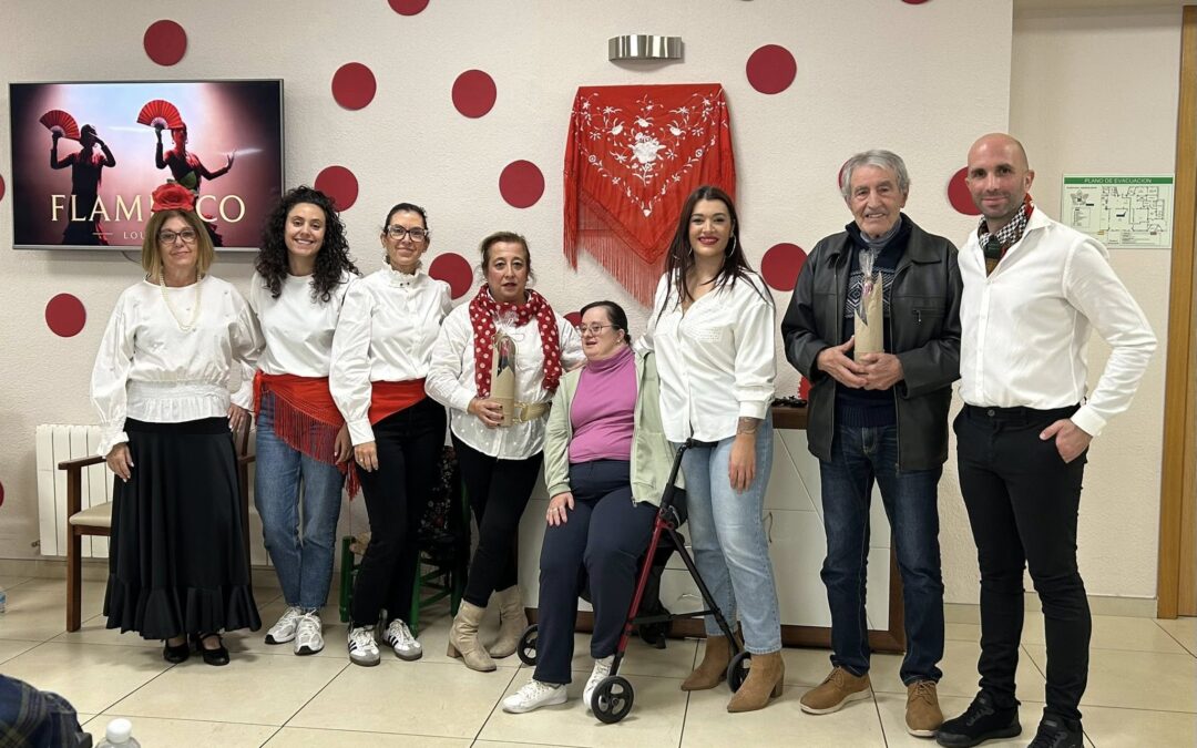 La Residencia Santa Bárbara celebra el Día Internacional del Flamenco con un emotivo acto.