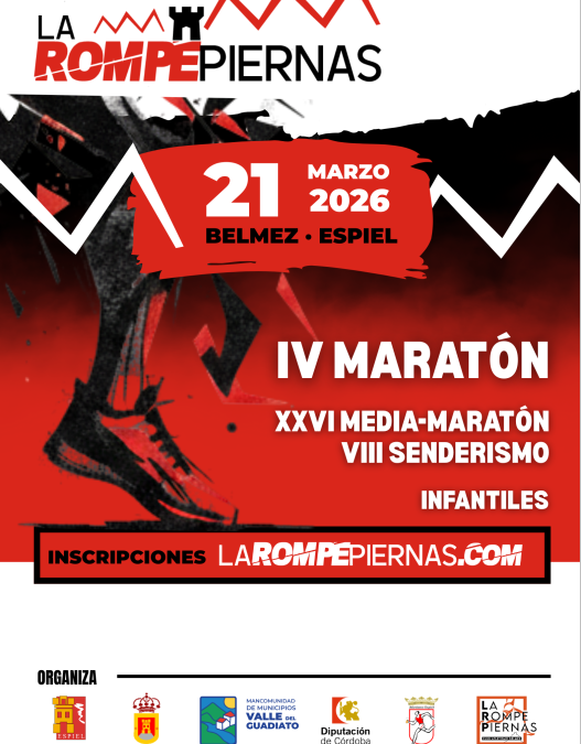 Abiertas las inscripciones para La Rompepiernas Belmez–Espiel 2026