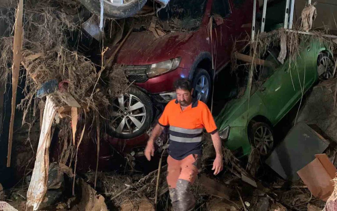 Aldaia agradece la solidaridad del peñarriblense Amador Marcado y de empresas del Guadiato tras la DANA