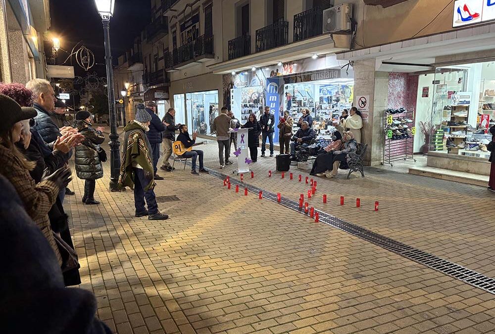 Velada poética en Peñarroya contra la violencia machista