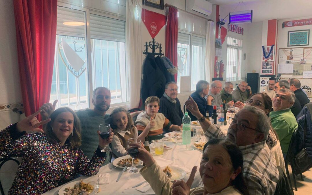 CELEBRACIÓN NAVIDEÑA DE LA PEÑA ATHLETIC DE BILBAO DE PEÑARROYA-PUEBLONUEVO