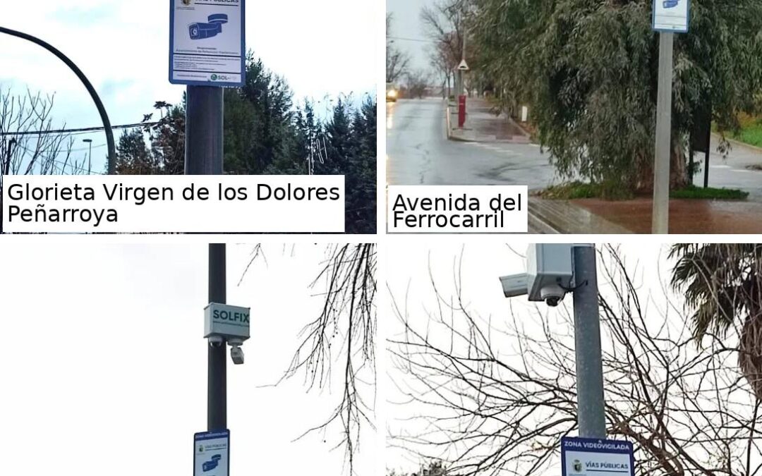 Peñarroya-Pueblonuevo activa un nuevo sistema de videovigilancia para mejorar la seguridad y la convivencia