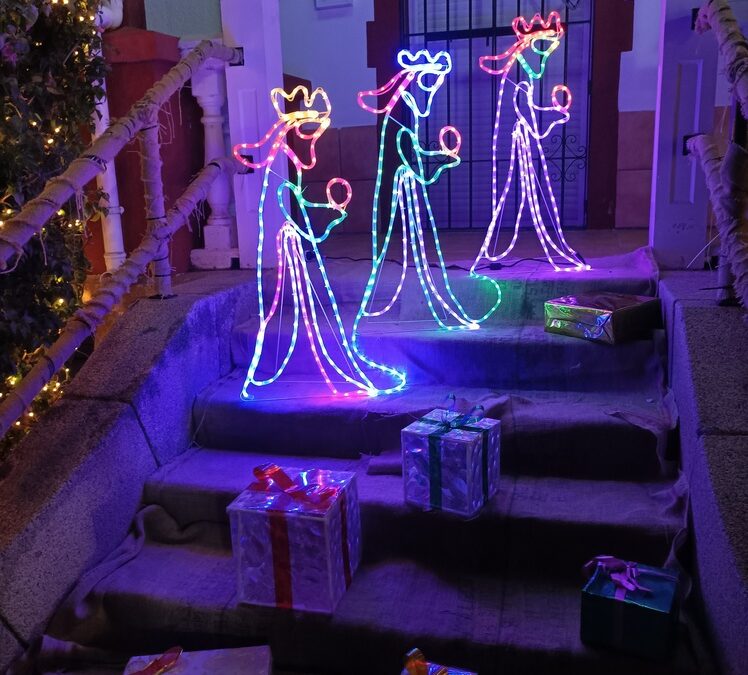 Encendido del Alumbrado Navideño en el Colegio Presentación de María en Peñarroya-Pueblonuevo