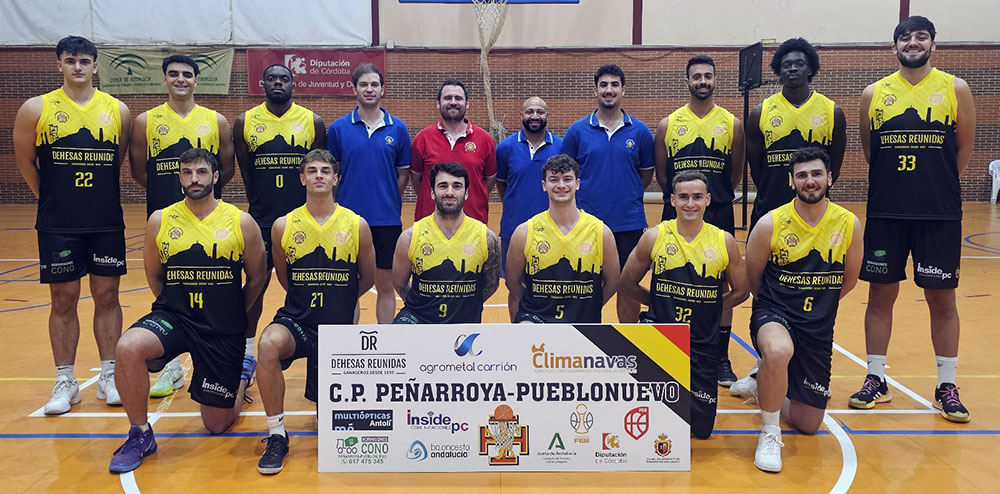 Derrota del Dehesas Reunidas Climanavas Agrometal Peñarroya. Baloncesto 3ª FEB  10ª Jornada
