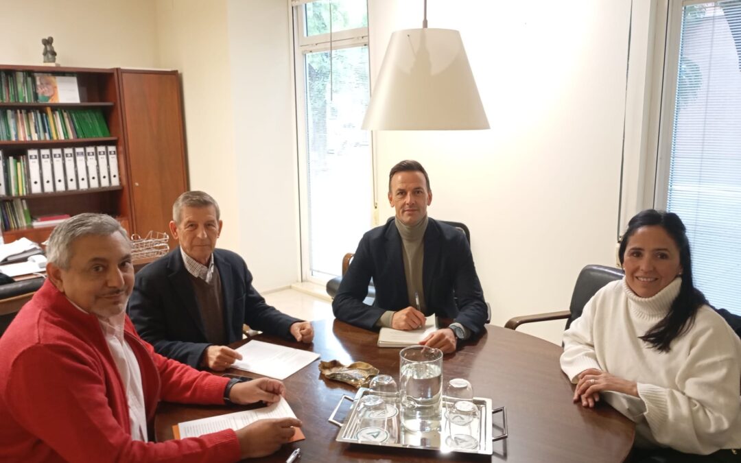 La dirección regional de FAISEM, en Sevilla, ha acogido hoy una reunión de coordinación con la Federación Salud Mental Andalucía.