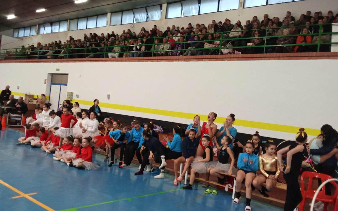 Arte en movimiento en la Gala de Navidad de Gimnasia Rítmica 30 Grados