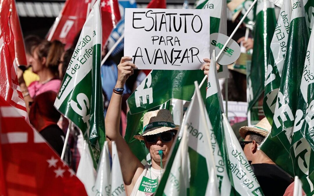 Huelga indefinida en la sanidad pública desde el 27 de enero ante el bloqueo del nuevo Estatuto Marco por parte del Ministerio