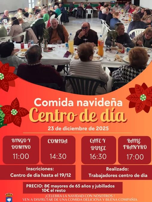 El Centro de Día de Los Blázquez celebrará la Navidad con una jornada de convivencia y actividades