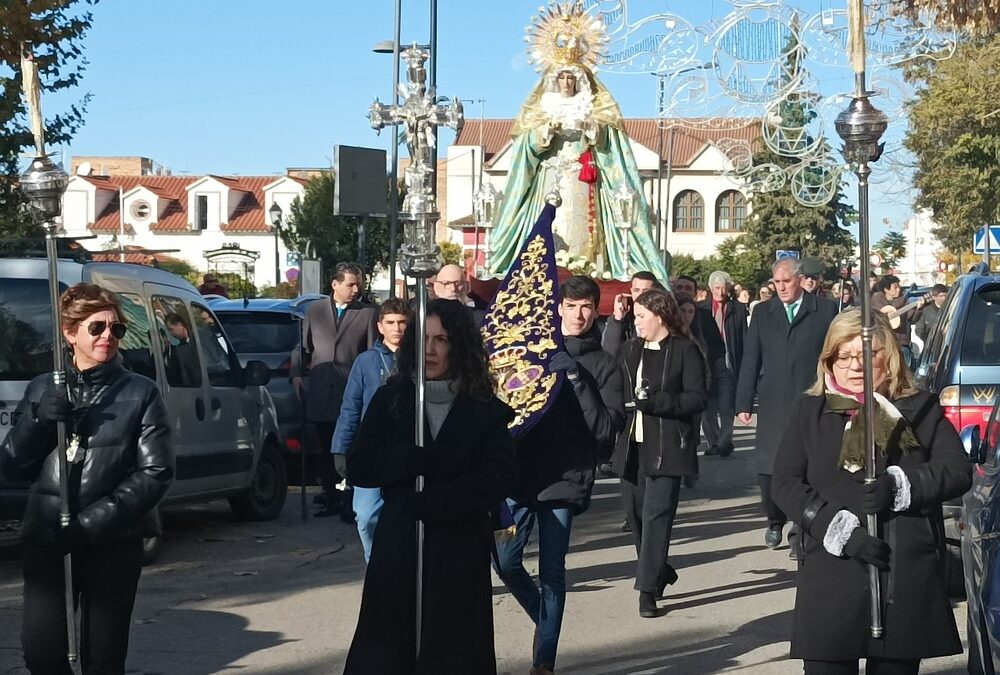 Celebración de la Inmaculada Concepción de María en Peñarroya-Pueblonuevo