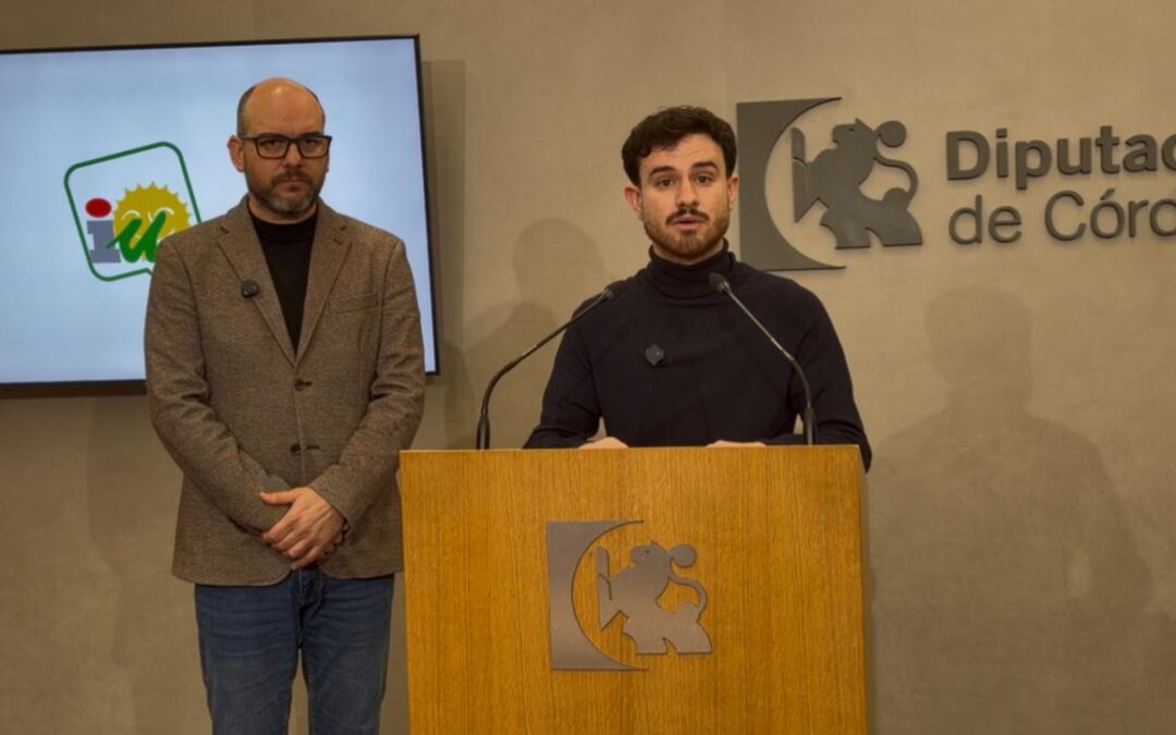 IU Córdoba reclama un programa extraordinario de financiación para reparar los graves daños causados por los temporales en la provincia
