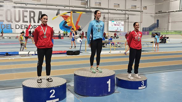 Natalia Caballero, subcampeona andaluza Sub23 (1)