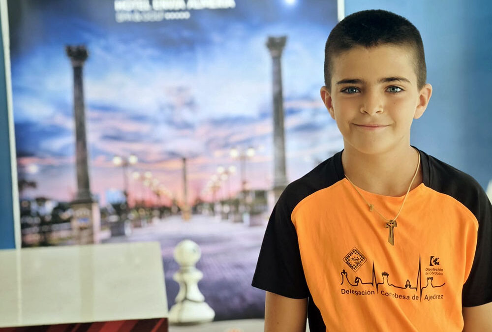 Antonio Carmona Gómez, campeón provincial sub-10: la joven promesa del ajedrez que ilusiona a Peñarroya-Pueblonuevo
