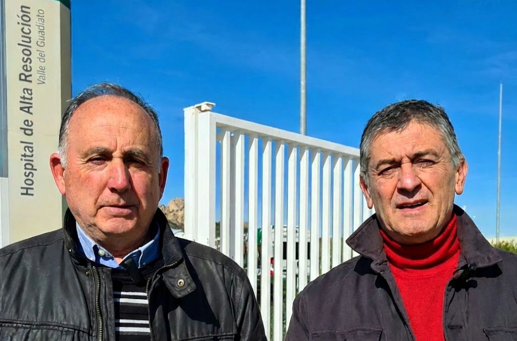 Pedro Cabrera y Antonio Carrillo  denuncian el “desmantelamiento” del Hospital Valle del Guadiato y anuncian movilizaciones