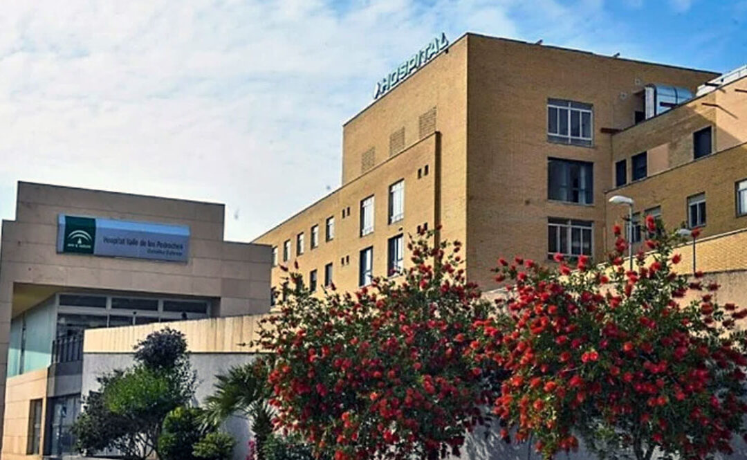 CCOO, SATSE, CSIF y UGT se concentran en el Hospital de Pozoblanco contra la fusión laboral con el de Peñarroya-Pueblonuevo