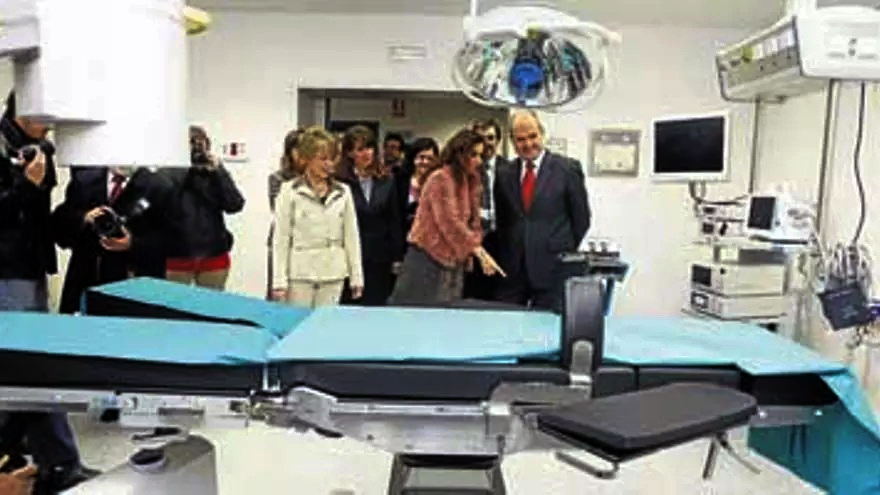 Inauguración hospital Valle del Guadiato en 2009, foto diario Córdoba