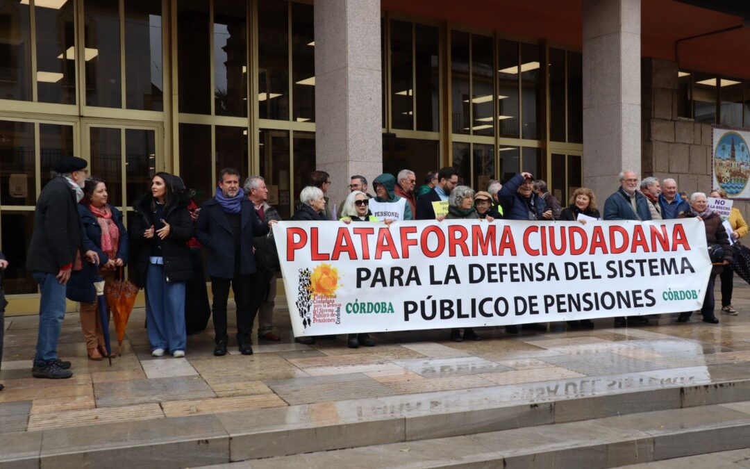 CRESPÍN CARGA CONTRA EL PP POR EMPOBRECER EL BOLSILLO DE LOS PENSIONISTAS AL NO HABER VOTADO JAMÁS ACTUALIZAR SUS PAGAS