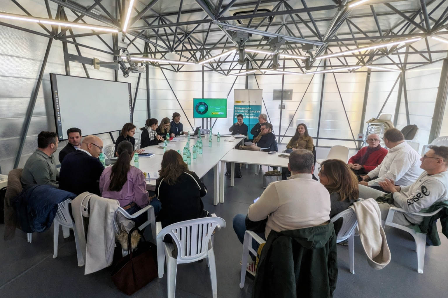 Presentación del proyecto “Destinos del Carbón” foto GDR