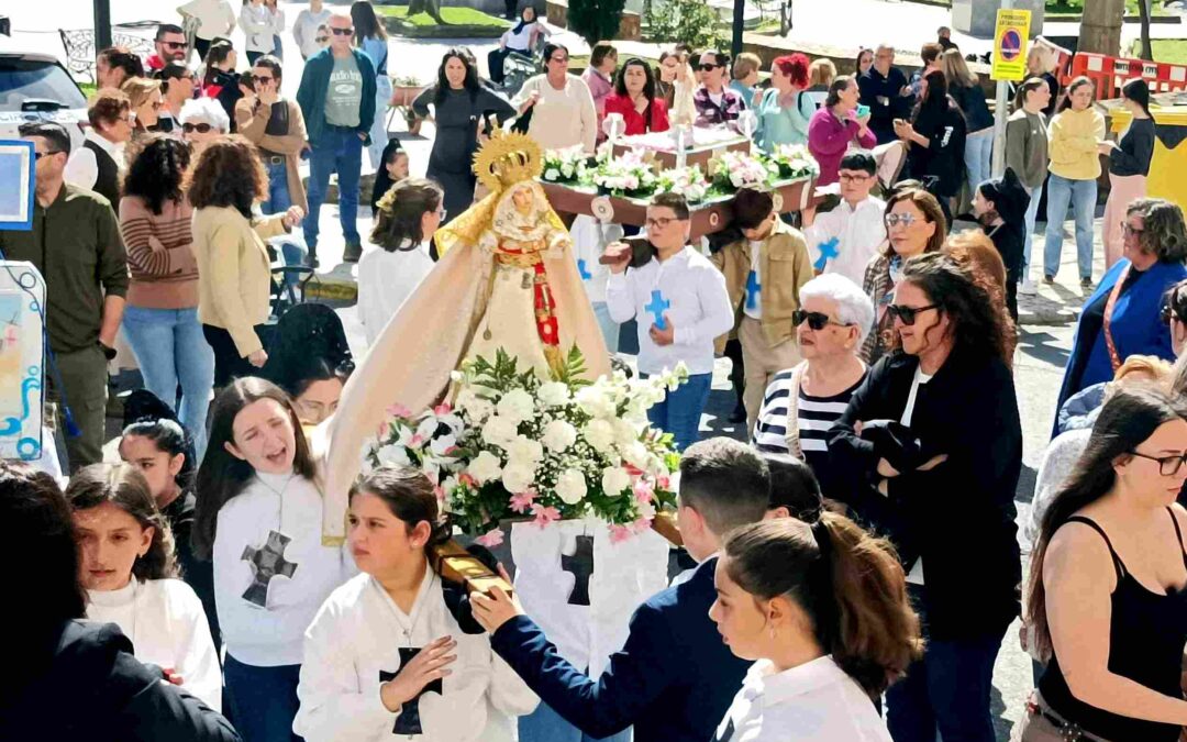 Procesiones infantiles en los CEIP Aurelio Sánchez y  CEIP Eladio León de Peñarroya-Pueblonuevo