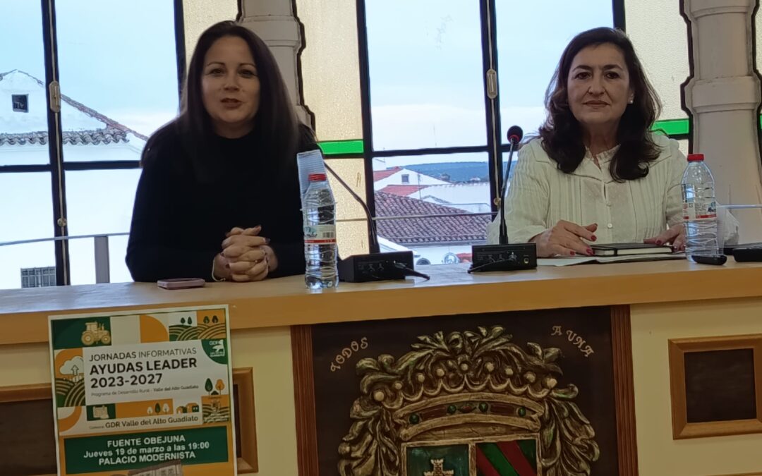 Fuente Obejuna acerca las ayudas LEADER 2023-2027 en una jornada con amplia participación