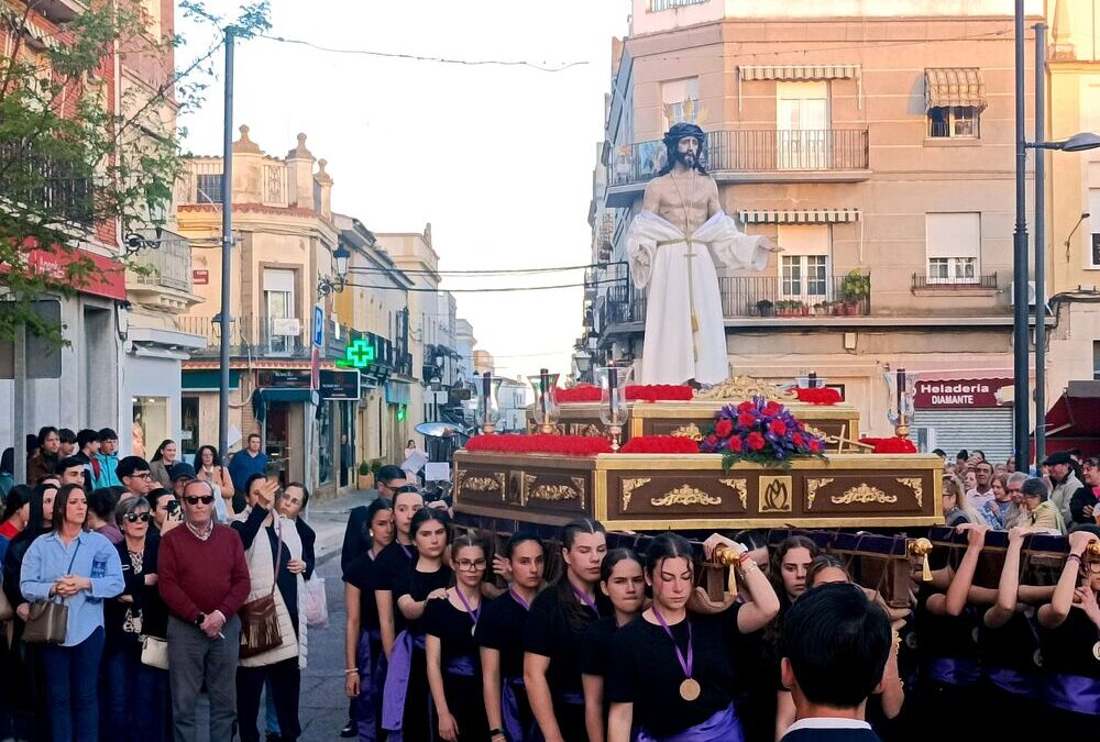Jesús Despojado procesiona de nuevo en Peñarroya-Pueblonuevo