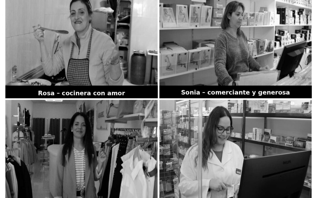 Ocho mujeres que sostienen el día a día del comercio y los servicios locales